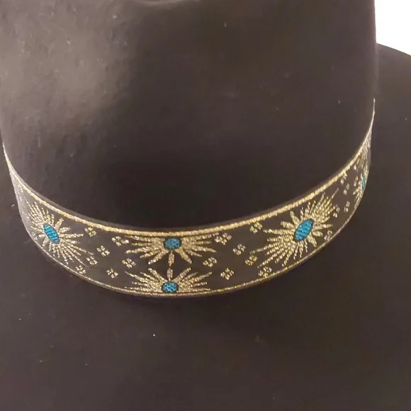 LACK OF COLOR THE PHOENIX FEDORA HAT BLACK SIZE 57CM(M) - Picture 9 of 15